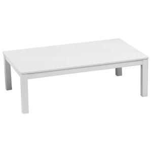 こたつ 1幅長方形 コタツテーブル チャーリー こたつ ホワイト色 白色 Tya Ri 1 Ky さぬきや