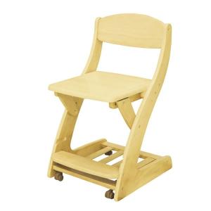 木製学習椅子 デスクチェア  フィットチェア WC-16 ライトブラウン色｜sanukiya