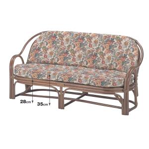 今枝商店 籐カウチソファ ラタンチェア 籐椅子 Y-888 アジアンテイスト