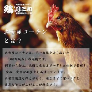 送料無料 三和の純鶏名古屋コーチンもも肉1kg...の詳細画像1