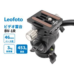 Leofoto BV-1R ビデオ雲台 一脚・三脚用 アルカスイス互換 軽量 動画撮影 [並行輸入品]｜sanwa-trade