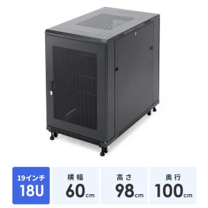 SANWA SUPPLY（サンワサプライ） サーバーラック コンパクト19インチ
