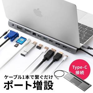 ドッキングステーション USB Type-C PD100W対応 USB3.2/3.1