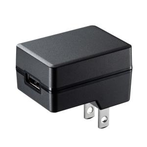 USB充電器 2A 1ポート L型 高耐久 ACA-IP56BK｜sanwadirect