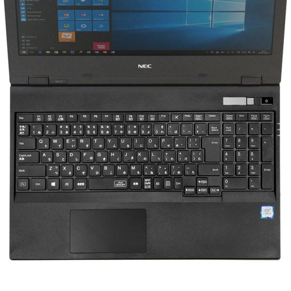 NEC VersaPro/Pro J 5世代 VD/VX/VL用キーボードカバー シリコン テンキー...