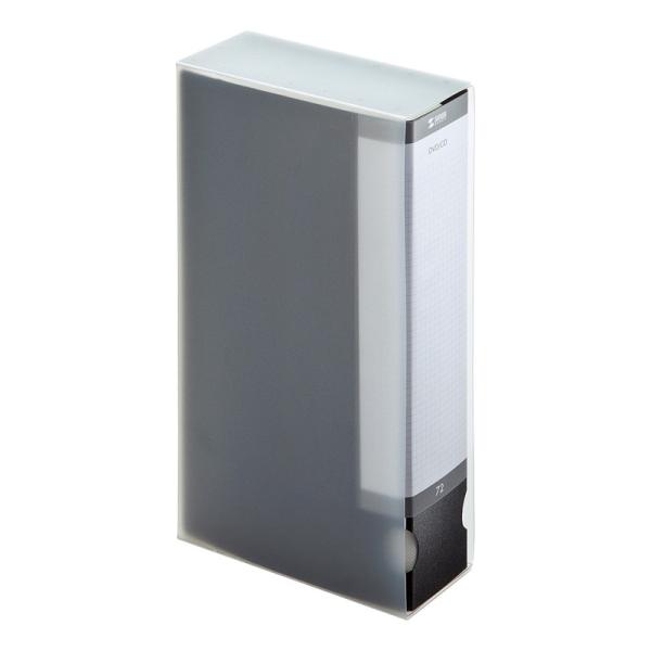 DVD CDファイルケース 72枚収納 ブラック（FCD-FL72BK）