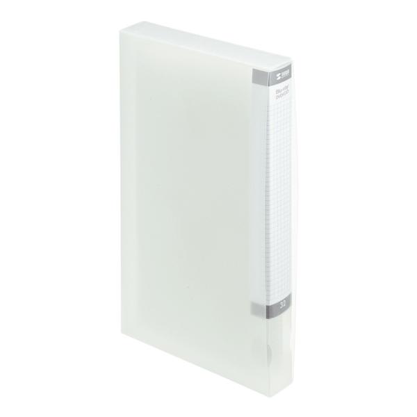 ブルーレイケース CDケース DVDケース ファイル 32枚収納 クリア 収納ケース メディアケース...