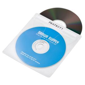 CD/DVD不織布ケース ブルーレイディスク対応 50枚入り ホワイト（FCD-FNBD50W）｜sanwadirect