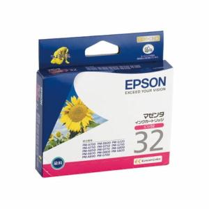 ICM32 エプソン EPSON 純正インクカートリッジ ICM32 マゼンタ ヒマワリ 32｜sanwadirect