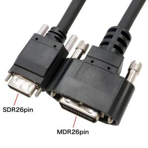 カメラリンクケーブル PoCL ロボットケーブル SDR26pinオス−MDR26pinオス 3m KB-CAMRPOSM-03｜sanwadirect