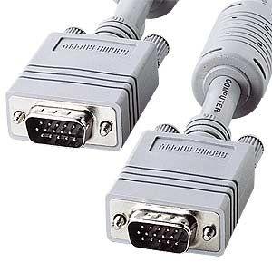 ディスプレイケーブル 複合同軸 アナログRGB 15m（KB-CHD1515K2）