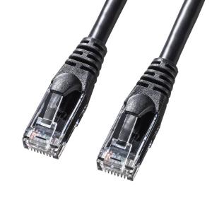 サンワサプライ カテゴリ6Aより線LANケーブル ブラック 1m（KB-T6AY-01BK）｜サンワダイレクト