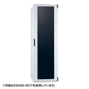 ネットワークサーバーラック 42U W700×D1000×H2000mm（KSN42-1020W）｜sanwadirect