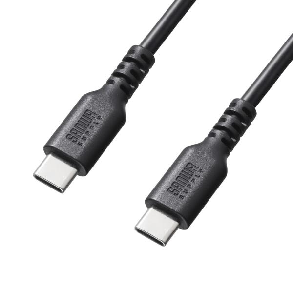 USB 2.0 Type-Cケーブル C-C ストレート 60W 1m KU-CCP6010TK2