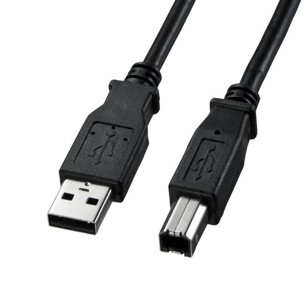 USB2.0ケーブル ブラック 5m（KU20-5BKK2）