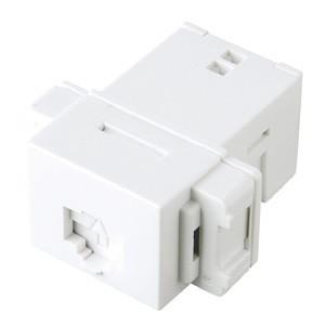 LANケーブル アクセサリ フェイスプレート用 RJ-45モジュール JIS対応 対応プレート：LA...