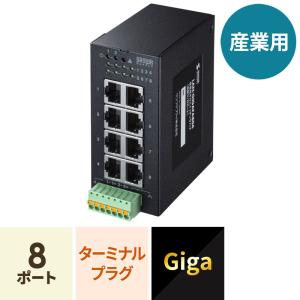 SANWA ギガビットスイッチングハブ 8ポート　2個セット Amazon.co.jp: サンワサプライ 長距離伝送・ギガビット対応PoE