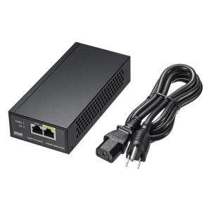 インジェクター(2) PoE LAN-GIHINJ5 サンワサプライ SANWA PoEインジェクター（LAN-GIHINJ2 SUPPLY（サンワサプライ） ルーター・ネットワーク機器