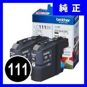 LC111BK-2PK ブラザー インクカートリッジ ブラック2本パック 111 純正(LC111B...