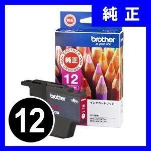 LC12M ブラザー brother 純正インクカートリッジ マゼンダ 12 (LC12M）(取寄せ...