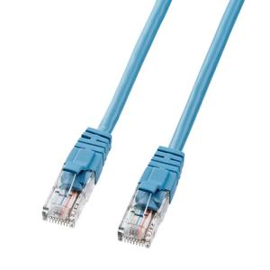 Cat 5eLANケーブル 7m ブルー ランケーブル（LKB5Y-07BLN）｜sanwadirect