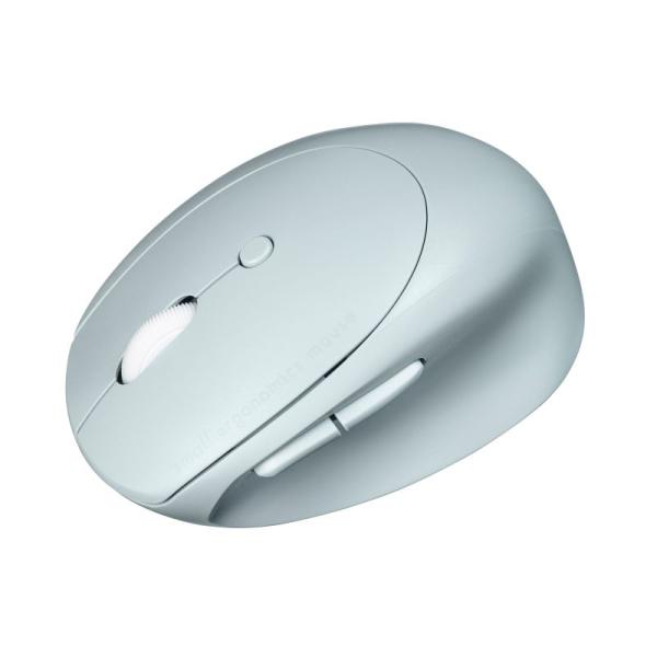 ワイヤレスマウス Bluetooth 小型 エルゴノミクス 静音 5ボタン 戻る/進むボタン搭載 D...