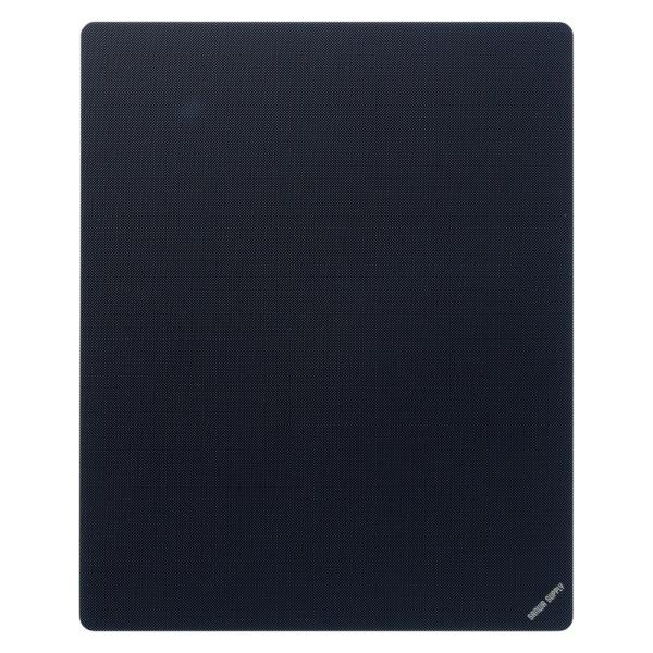 マウスパッド 光学式 エコ 特殊ドット表面加工でスムーズ 中型 ブラック（MPD-EC25M-BK）