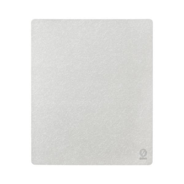 ベーシックマウスパッド ZERO ライトグレー 無地 ブルーLED 光学式 レーザー式 マウス パソ...