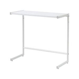 デスク上収納ラック 幅65cm ホワイト