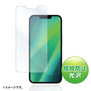 iPhone 13/13 Pro用液晶保護指紋防止光沢フィルム（PDA-FIPH21PFP）｜sanwadirect
