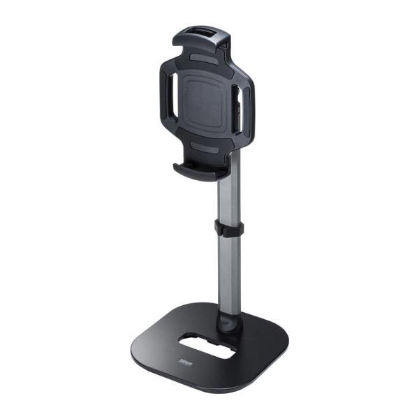 サンワサプライ タブレット用伸縮アームスタンド 高さ調節タイプ（PDA-STN39BK）