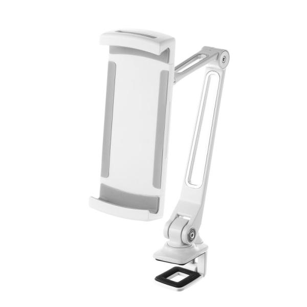 モバイルモニタースタンド クランプ式 17.3インチ 15.8インチ 15.6インチ 360度回転 ...