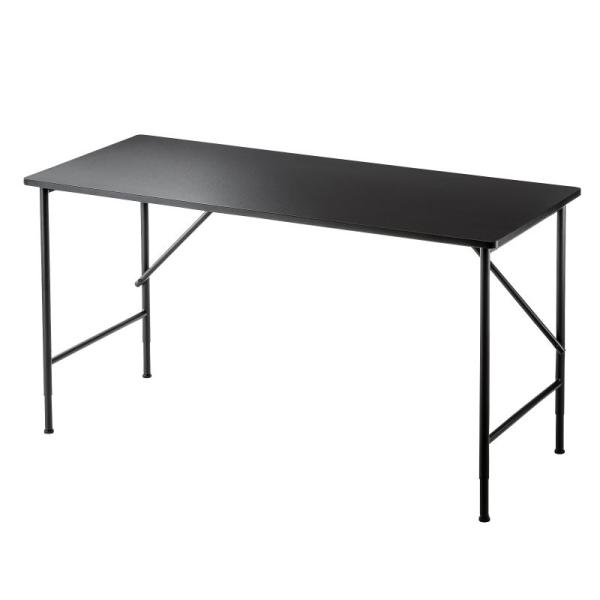 パソコンデスク マルチワークデスク W1400 高さ変更 3段階 70cm 72cm 74cm 奥行...