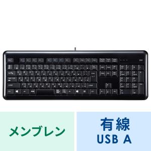 SANWA SUPPLY（サンワサプライ） キーボード 有線 USB A USBキーボード
