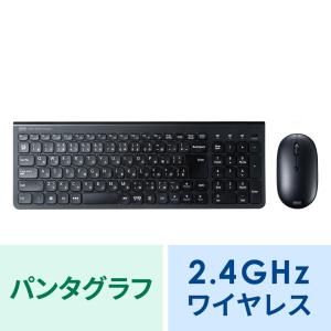 サンワサプライ マウス付きワイヤレスキーボード テンキー付き（SKB-WL31SETBK）｜sanwadirect