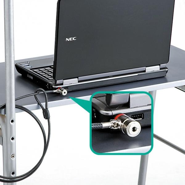 ノート デスクトップ パソコン セキュリティ ワイヤー ディスクシリンダー（SL-63）