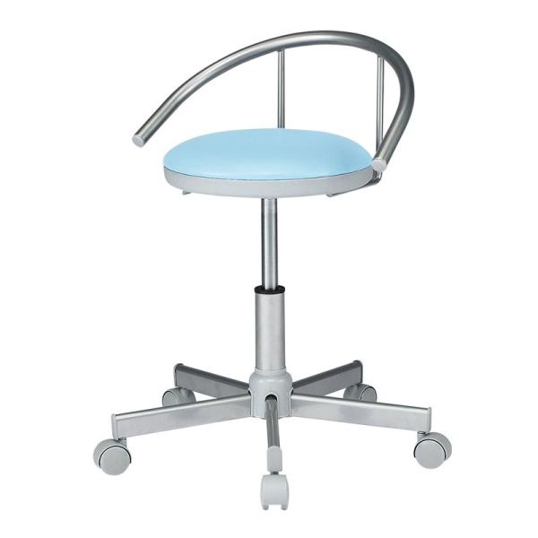丸椅子 ブルー 病院向け（SNC-RD1VBL2）