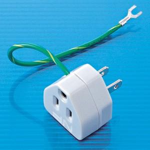 コンセントタップ 変換アダプタ ノイズフィルター付 3Pプラグ 1個口 電源コード （TAP-AD2...