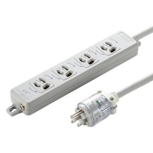 【未使用】ノイズフィルタ付き電源タップ サンワサプライ　TAP-3804NFN SANWA SUPPLY（サンワサプライ） スイッチ付 節電タップ ノイズ