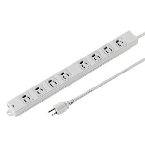 SANWA SUPPLY（サンワサプライ） 電源タップ 抜け止め 3P 4個口 3m