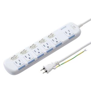 SANWA SUPPLY（サンワサプライ） 省エネタップ 電源タップ 延長コード