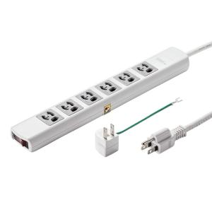 SANWA SUPPLY（サンワサプライ） 医用接地プラグ付き電源タップ 3P 4