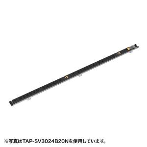 19インチサーバーラック用コンセント 30A 3P 18個口 3m TAP-SV3018B20N｜sanwadirect