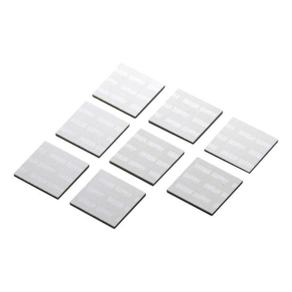 ノートパソコン冷却パット 17mm 角型 8枚入り シルバー（TK-CLNP8SV）