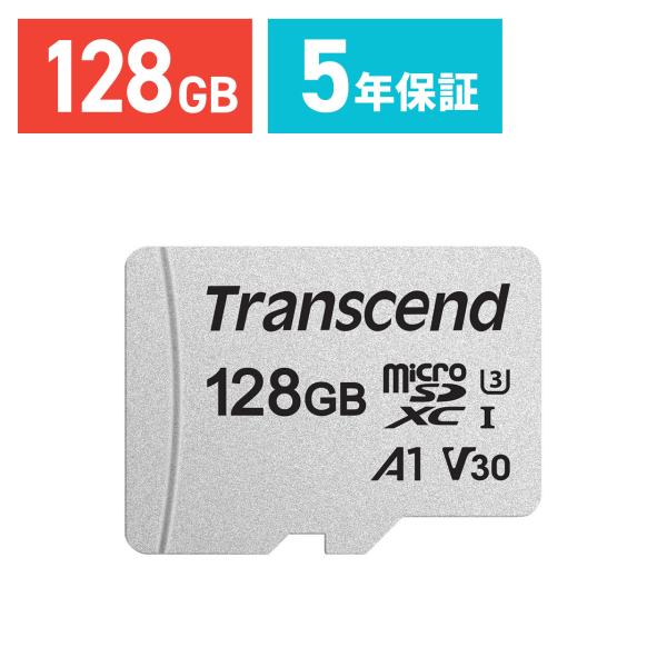 microSDカード マイクロSD 128GB Class10 UHS-I U3 V30 TS128...