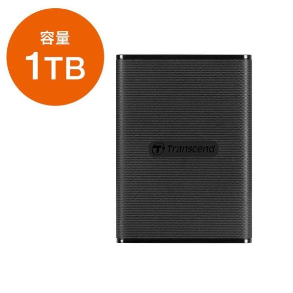Transcend 外付けSSD ポータブルSSD 1TB 高速データ転送 ESD270C トランセ...
