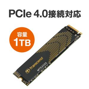 Transcend M.2 SSD 1TB NVMe 1.4準拠 PCIe Gen4×4 3D NAND TS1TMTE250S PS5要件準拠｜sanwadirect