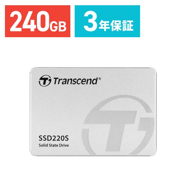 SSD 240GB TS240GSSD220S トランセンド SATA-III 6Gb/s 2.5イ...