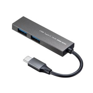 USB Type-C 2ポートスリムハブ（USB-3TCH24SN）｜sanwadirect