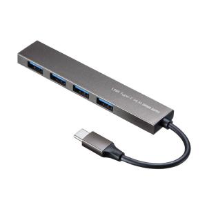 USB Type-C 4ポートスリムハブ（USB-3TCH25SN）｜sanwadirect